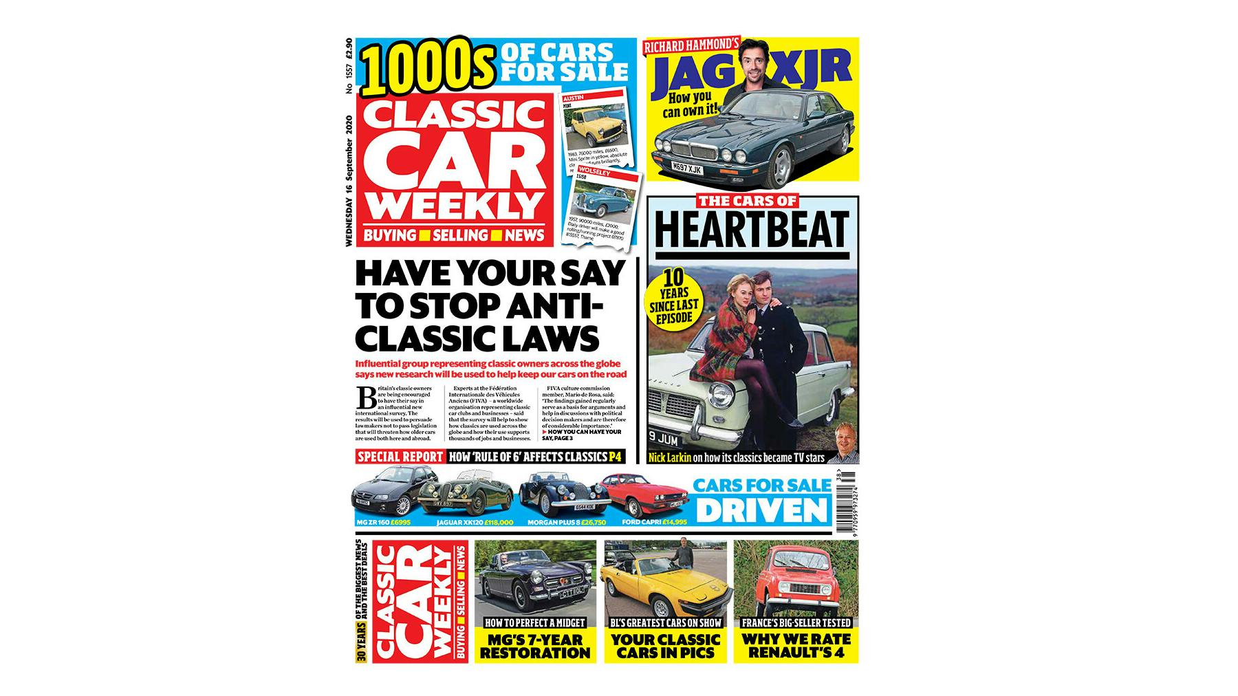 CLASSIC CAR WEEKLY 16 SEPTEMBER Classic Car Weekly